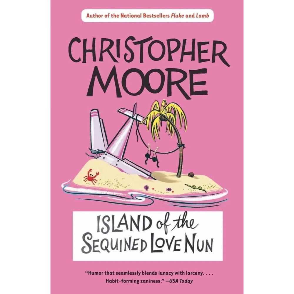 Island of the Sequined Love Nun Christopher Moore Humor Novel Good Condition